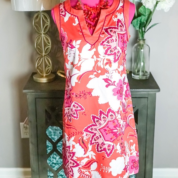 Ann Taylor Floral Dress SZ 2 - Picture 2 of 3